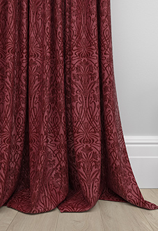 Tiverton, Carmine - Made to Measure Curtains